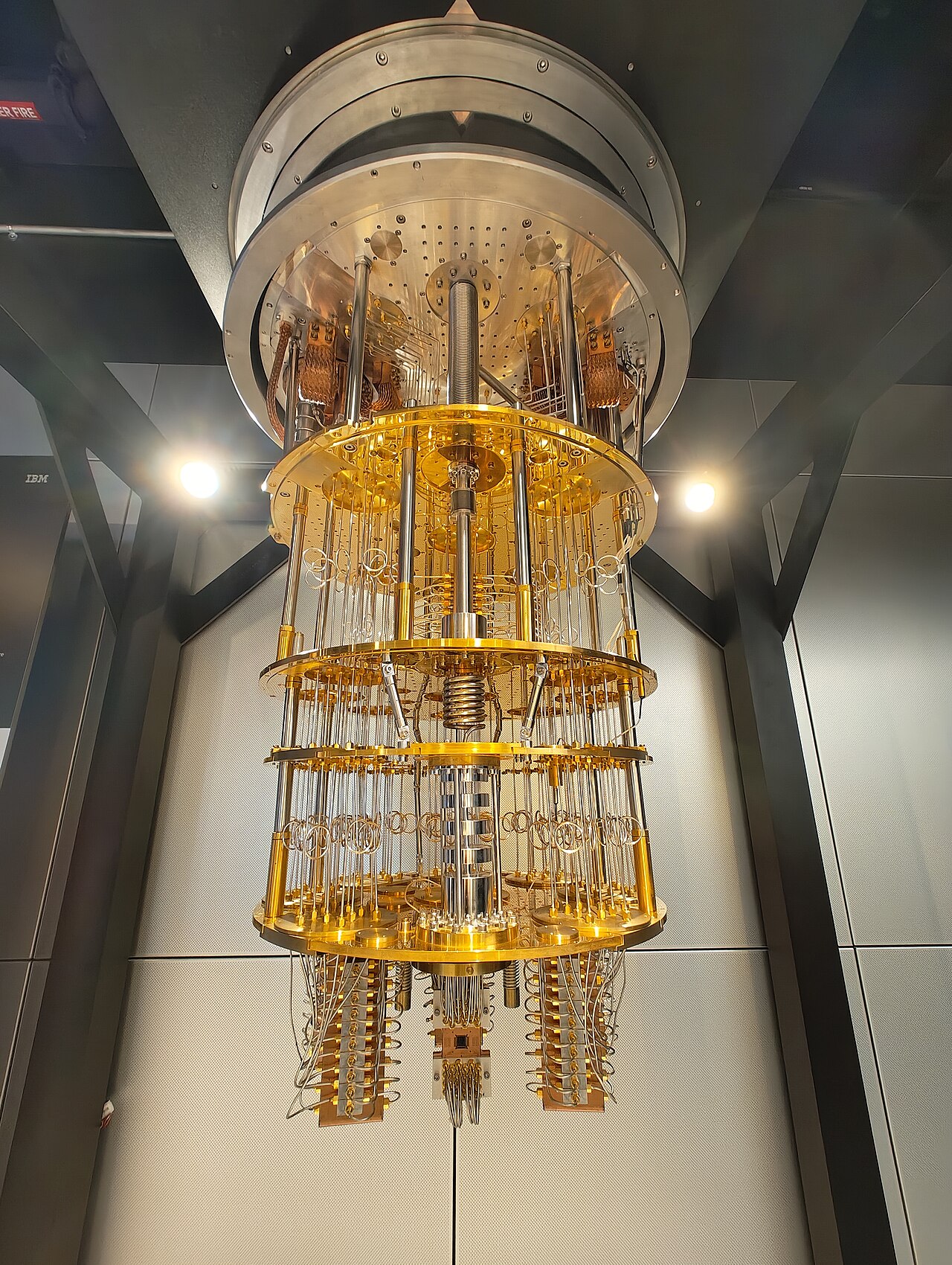 Quantencomputer IBM Quantum System One, Symbolbild.